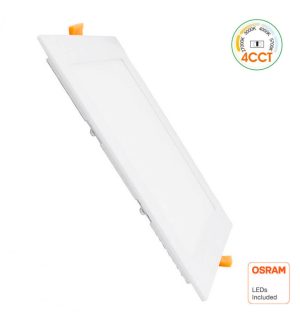 24w led square downlight slim cct osram chip duris e