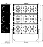 150w Dob Led Projector Magnum Osram Smd3030 3d 180lmw 60 Chip