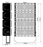 200w Led Floodlight Dob Magnum Osram Smd3030 3d 180lmw 60 Chip