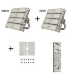 400w Led Floodlight Dob Magnum Osram Smd3030 3d 180lmw 60 Chip
