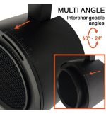 Led Tracklight Tri Phase 40w 26w Rome Black Adjustable Optics Ugr13 Cct (4)