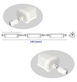 30w Integrated Led Tri Proof Light Glowluxe Interconnectable 119cm Ip65 6