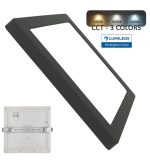 Downlight Led Ceiling Light Square Black Moss Lumileds 18w Adjustable Selectable Cct Color 1