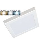 Downlight Led Ceiling Light Square Moss White Lumileds 18w Adjustable Selectable Cct Color 17