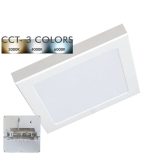 Downlight Led Ceiling Light Square Moss White Lumileds 18w Adjustable Selectable Cct Color 18