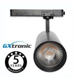 Led Spotlight 40w 34w New Maya White Single Phase Rail Cct Cri92 Ugr13 High Lumen 140lmw 1