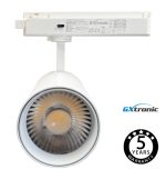 Led Spotlight 40w 34w New Maya White Single Phase Rail Cct Cri92 Ugr13 High Lumen 140lmw 13