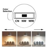 Led Spotlight 40w 34w New Maya White Single Phase Rail Cct Cri92 Ugr13 High Lumen 140lmw 15