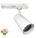 Led Spotlight 40w 34w New Maya White Single Phase Rail Cct Cri92 Ugr13 High Lumen 140lmw 19