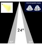Led Spotlight 40w 34w New Maya White Single Phase Rail Cct Cri92 Ugr13 High Lumen 140lmw 25