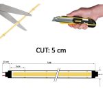 Led Strip Cob 24v 320 Ledm 5m Flip Chip 1000lm 12wm Cri90 Ip20 5