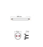Led Tube Glass 10w 60cm T8 160 Lmw Max Lumens 1600lm 8