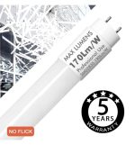 Led Tube Glass 20w 120cm T8 160 Lmw Max Lumens 3200lm 7