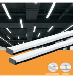 Linear Led Batten Strip 36w Bergen Black Pc Cct 119cm 10