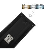 Linear Led Batten Strip 36w Bergen Black Pc Cct 119cm 3