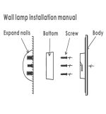 Wall Light Led 15w Moon Selectable Cct Color Ip65 10