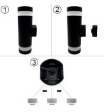 Wall Light Led 18w Solna Selectable Cct Color Ip65 13