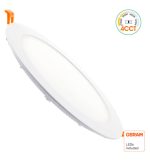 24w led circular downlight slim cct osram chip duris e