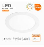 24w led circular downlight slim cct osram chip duris e 2835 (2)