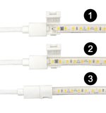 Power Connector For 220v Led Strip 10mm End Cap (1)