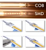 Transparent Connector For Cob Smd Led Strips 10mm Ip20