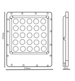 200w Led Outdoor Floodlight Avant Pro Osram Chip Osram Chip Duris E 2835 5 Years