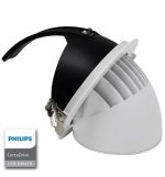 44w Round Adjustable Led Spotlight Ip20 24 Cct Philips Certadrive (2)