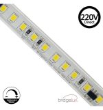 Copy Of Led Strip 220v 140xledm 20m Smd2835 2566lmm 19wm Ip67 Cut Every 10cm
