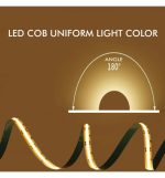 Cob Led Strip 220v Custom Cut 560 Ledm 16wm 1300lmm Flip Chip 50m Ip67 Cut Every 10cm (1)