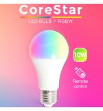 Led Bulb Rgb 3000k 10w 270º E27 With Remote Control (2)