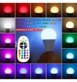 Led Bulb Rgb 3000k 10w 270º E27 With Remote Control (3)