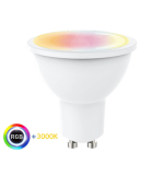 Led Spotlight Rgb 3000k 8w 110º Gu10 With Remote Control (2)