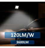 Led floodlight 30w aurora lumileds chip 140lmw pir motion sensor (1)