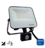 Led floodlight 30w aurora lumileds chip 140lmw pir motion sensor