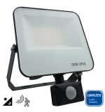 Led floodlight 50w aurora lumileds chip 140lmw pir motion sensor