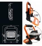 Portable led solar projector cct 1200 lumens power bank usb rechargeable (2)