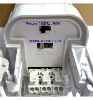 55w integrated led tri proof light samsung chip luminaire 3cct 150cm (2)