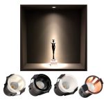 5w led downlight chrome black bridgelux chip 40 ugr11 (3)