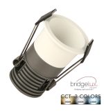 6w led downlight white bridgelux chip 40 ugr11 cct