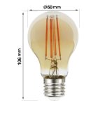 8w led bulbs filament e27 a60 dimmable (2)