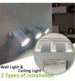 Adjustable ceiling spotlight roterdam black aluminum for two gu10 lamps (10)