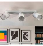 Adjustable ceiling spotlight roterdam black aluminum for two gu10 lamps (8)