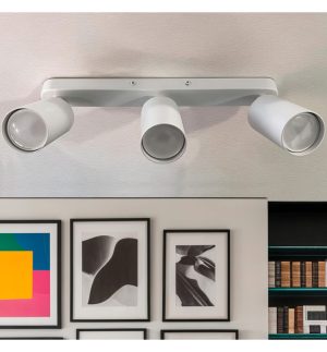 Adjustable ceiling spotlight roterdam black aluminum for two gu10 lamps (8)