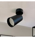 Copy of adjustable ceiling spotlight hoorn black for one gu10 lamp
