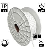 Flexible neon led 24v 13wm 50m coil special for signage 6x12mm cut every 1cm 5700k (1)
