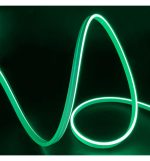 Flexible neon led 24v 8wm 50m coil special for signage 6x12mm cut every 1cm green