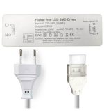 Flicker free driver for self rectified led strip 220v cob ip65 pcb 8mm 250w max (1)