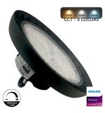 Industrial led high bay 120w 100w 80w ufo germany 3cct philips xitanium driver dimmable 1 10v