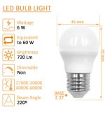 Led bulb 6w e27 g45 220 osram duris (3)