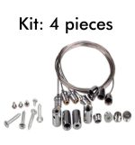 Suspension kit for led luminaire 1 meter (1)